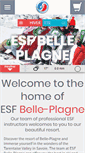 Mobile Screenshot of esf-belleplagne.co.uk